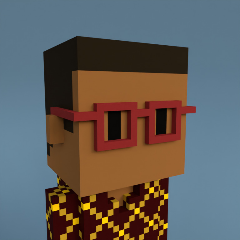 Meebit #4721 — Portrait
