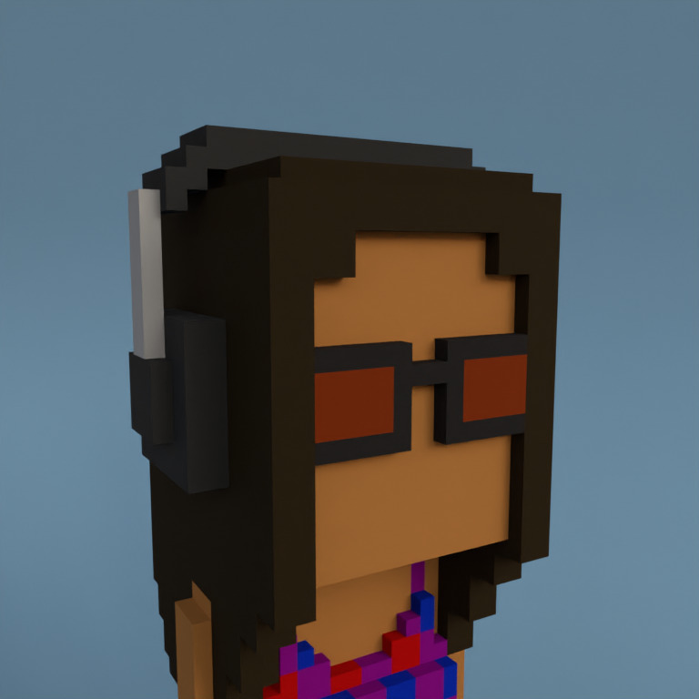 Meebit #4727 — Portrait