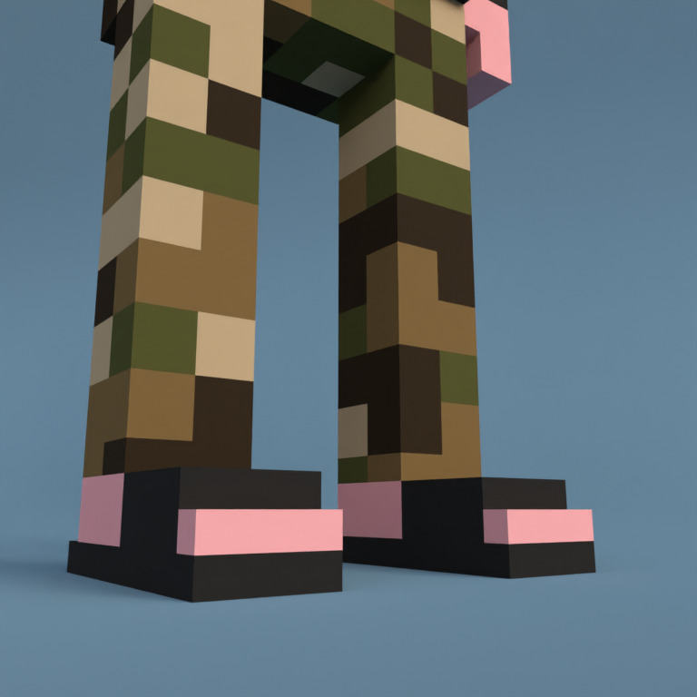 Meebit #4731 — Shoes