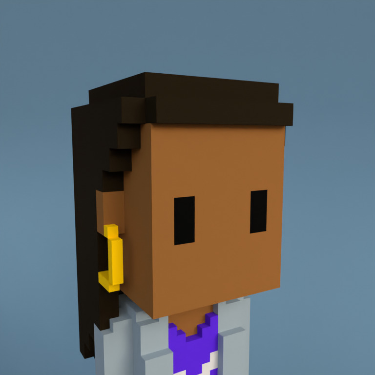 Meebit #4736 — Portrait
