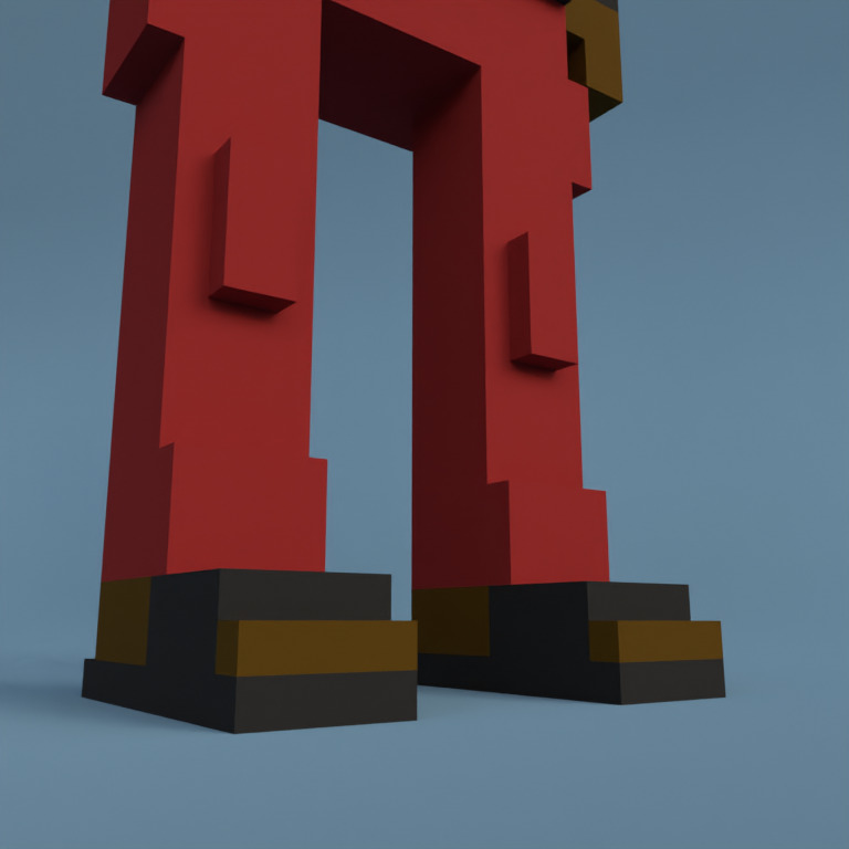 Meebit #4738 — Shoes