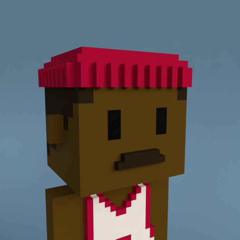Meebit #4741 — Portrait