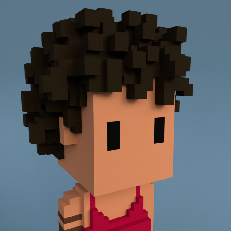Meebit #4768 — Portrait