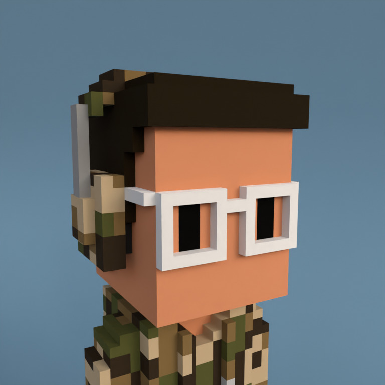 Meebit #4782 — Portrait