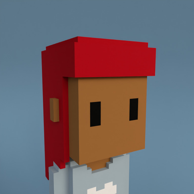 Meebit #4784 — Portrait