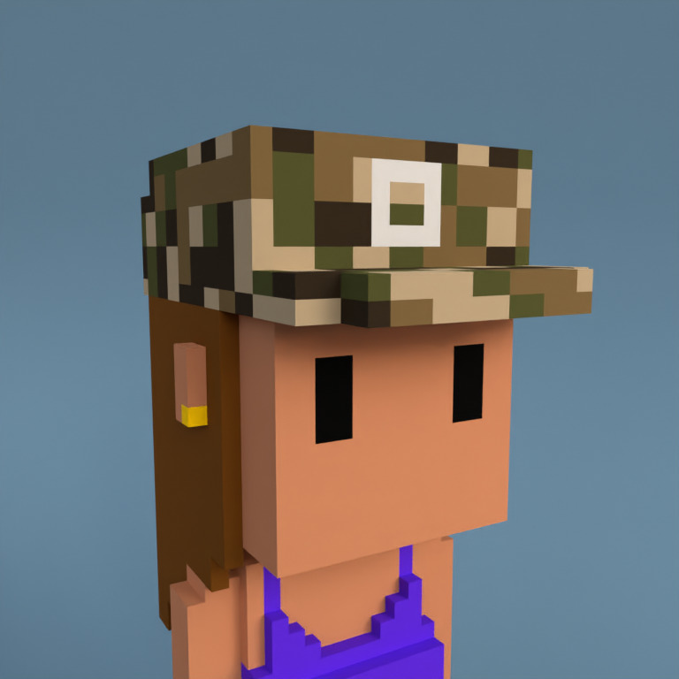 Meebit #4788 — Portrait