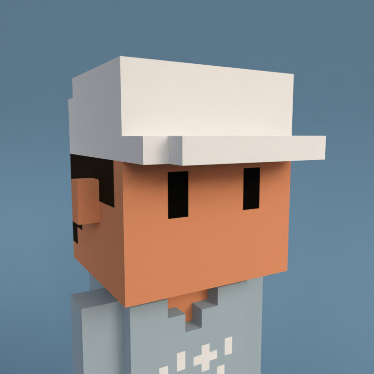 Meebit #4792 — Portrait