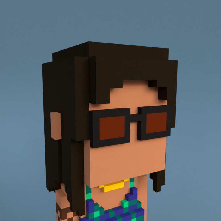 Meebit #4800 — Portrait