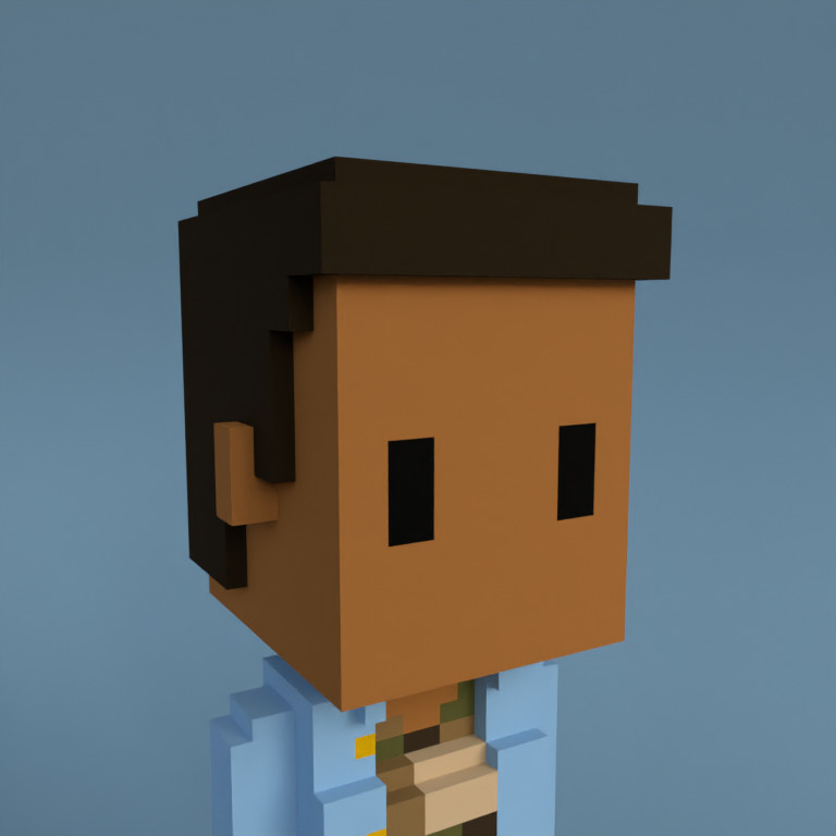 Meebit #4807 — Portrait