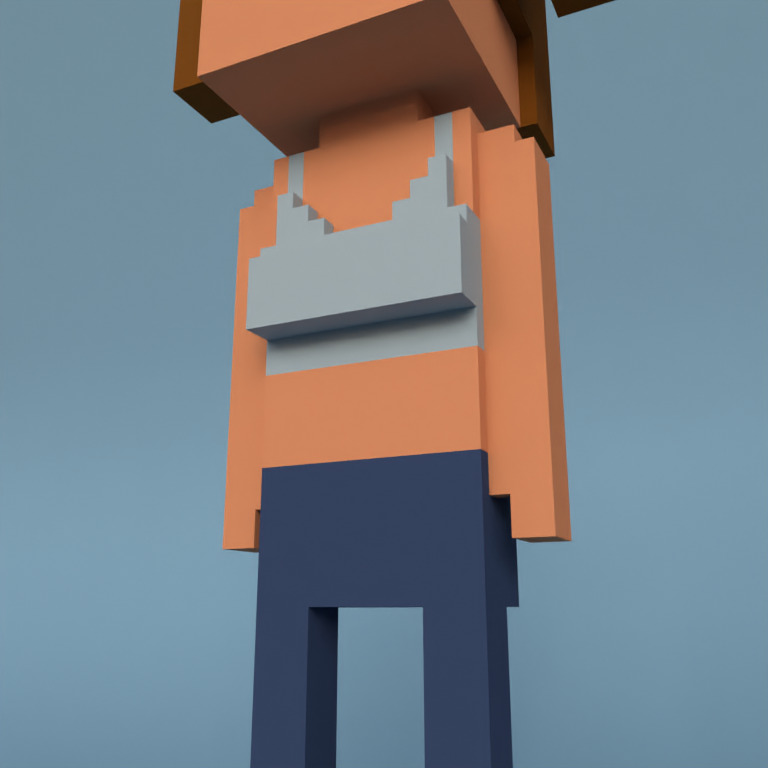 Meebit #4817 — Outfit