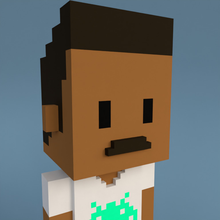 Meebit #4818 — Portrait