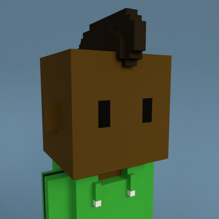 Meebit #4820 — Portrait