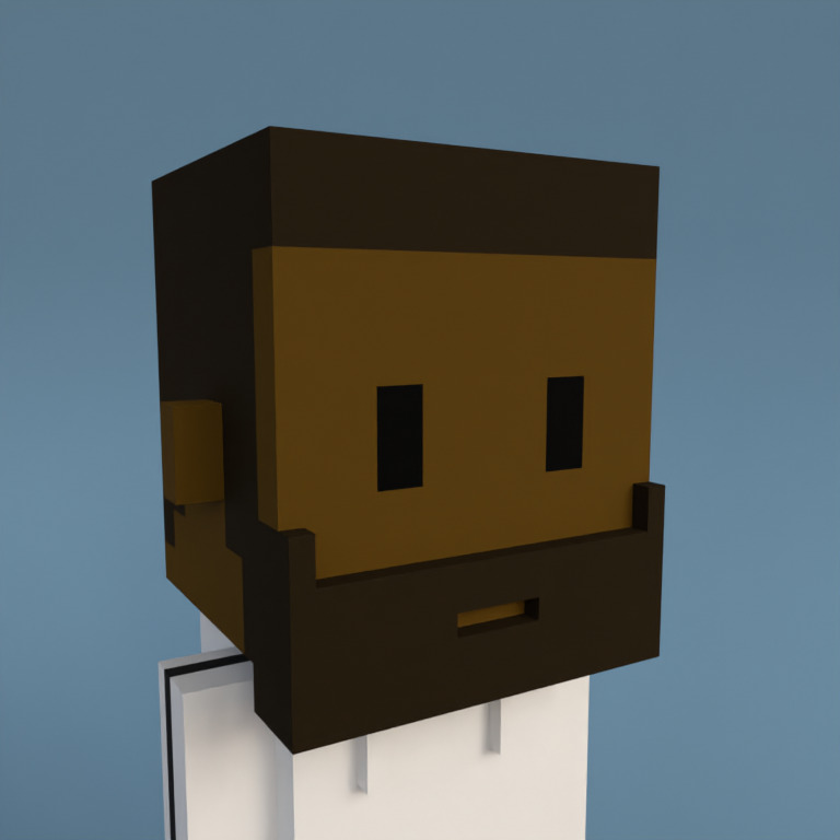 Meebit #4822 — Portrait