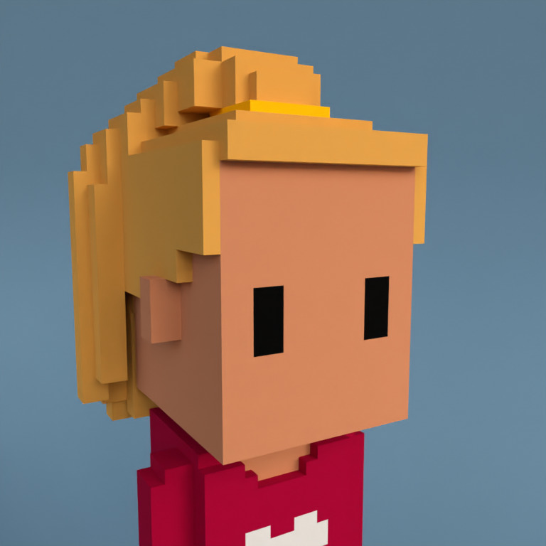 Meebit #4829 — Portrait