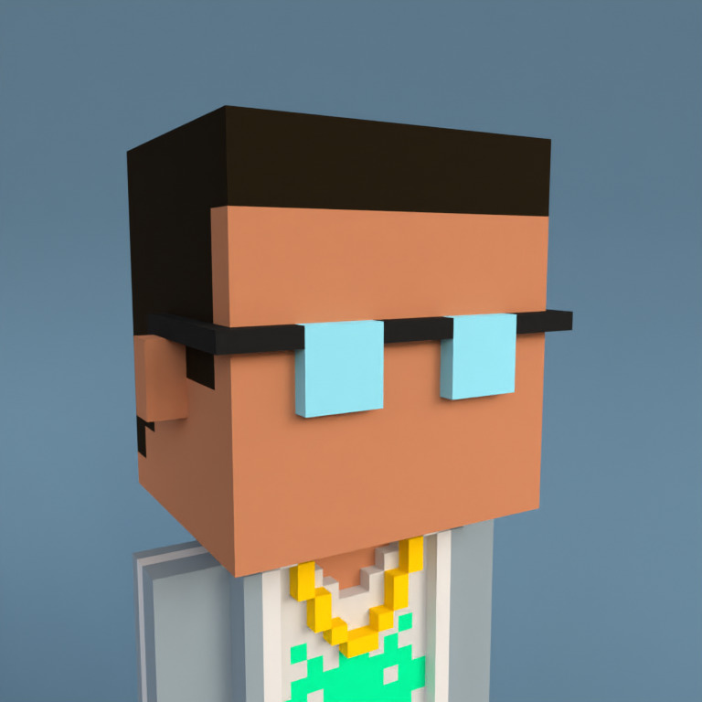 Meebit #4837 — Portrait