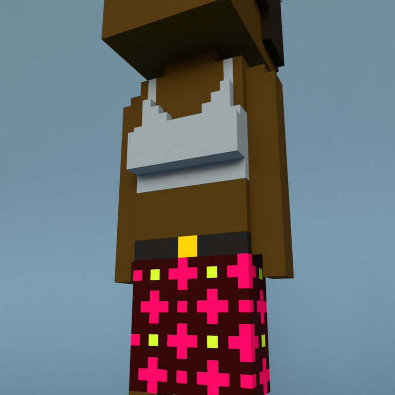 Meebit #4853 — Outfit