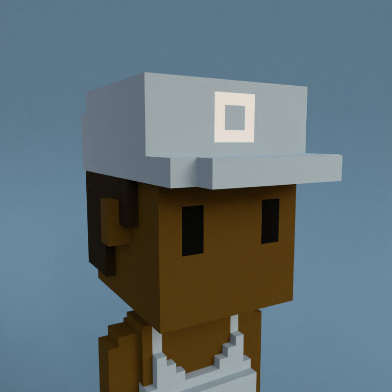 Meebit #4853 — Portrait