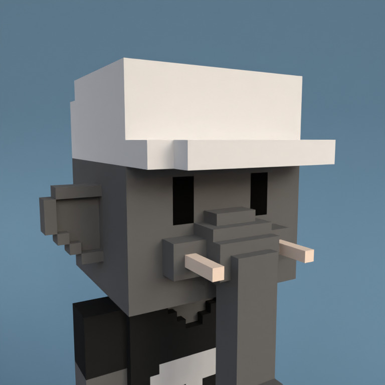 Meebit #4856 — Portrait