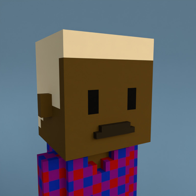 Meebit #4857 — Portrait
