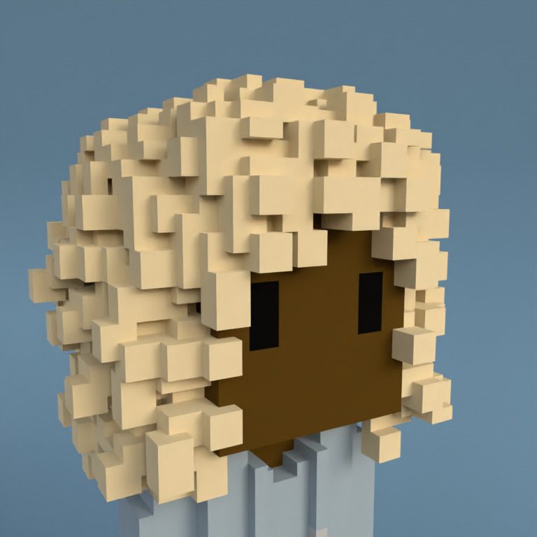 Meebit #4861 — Portrait