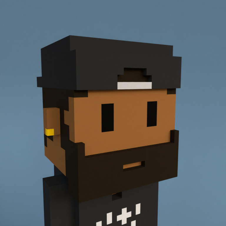 Meebit #4876 — Portrait
