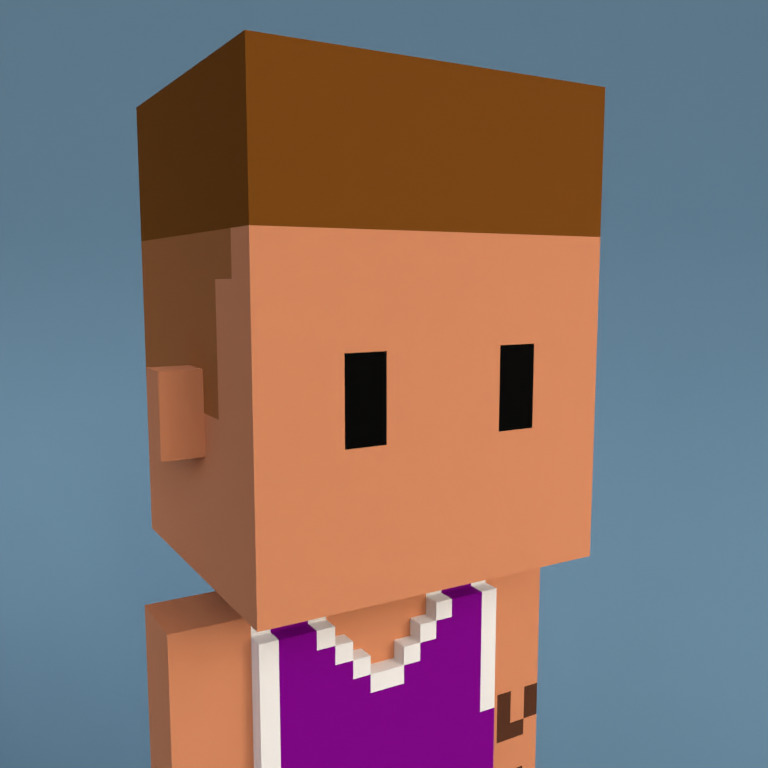 Meebit #4884 — Portrait