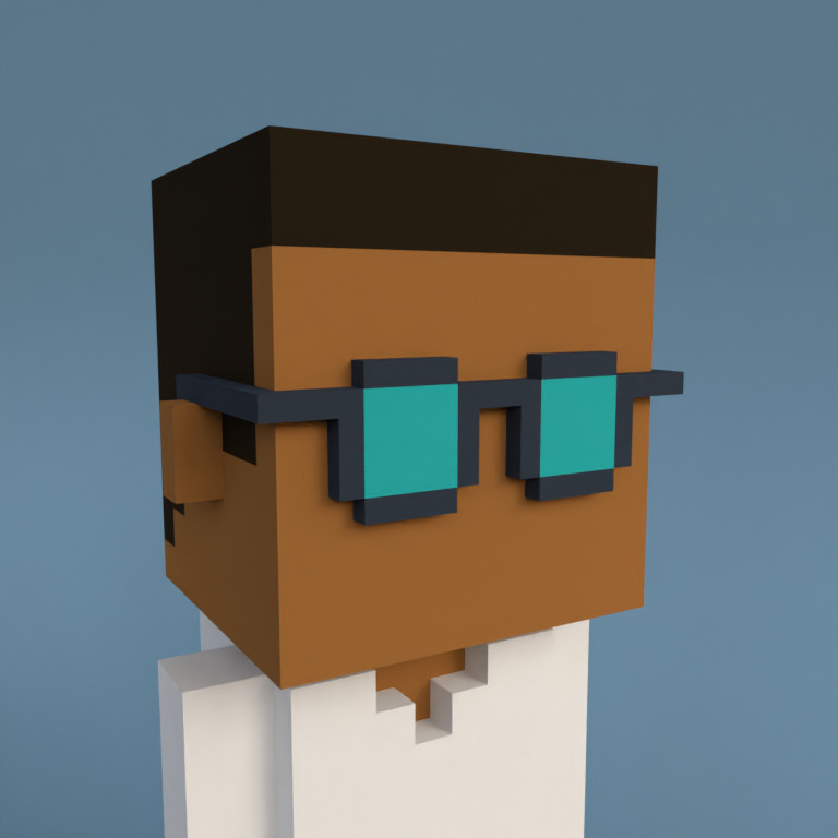 Meebit #4886 — Portrait