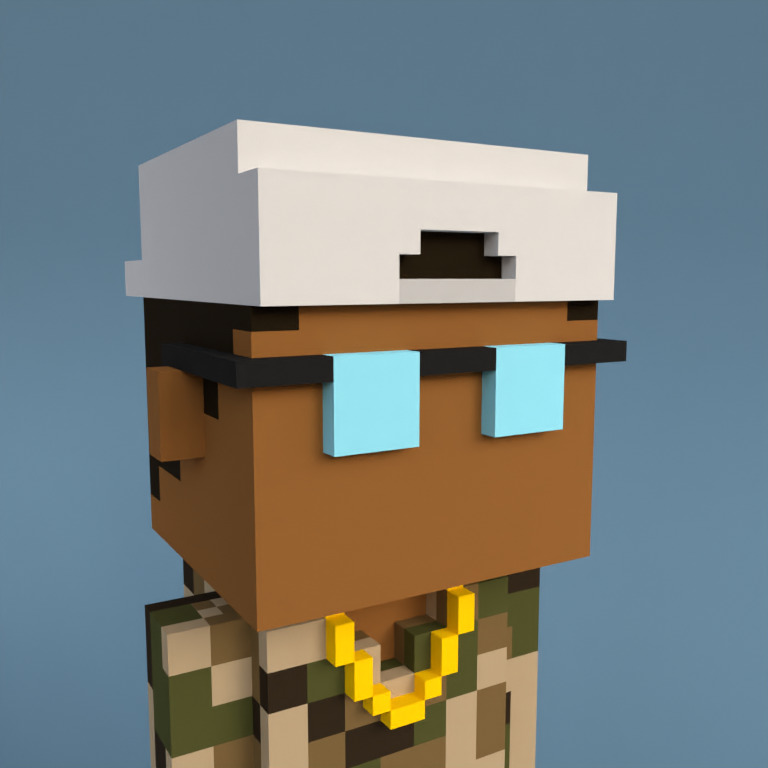 Meebit #4887 — Portrait