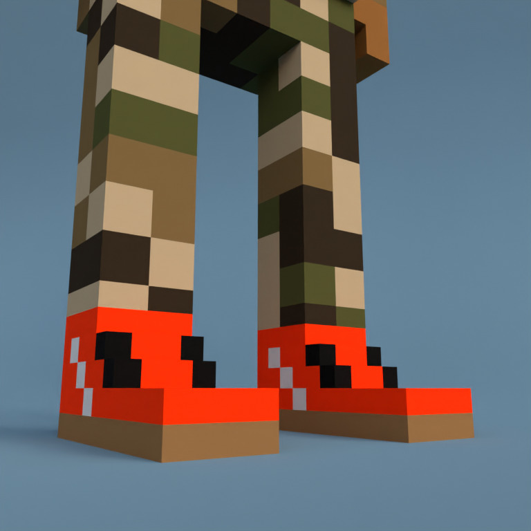 Meebit #4887 — Shoes