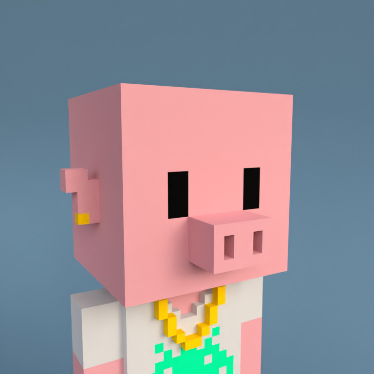Meebit #4888 — Portrait