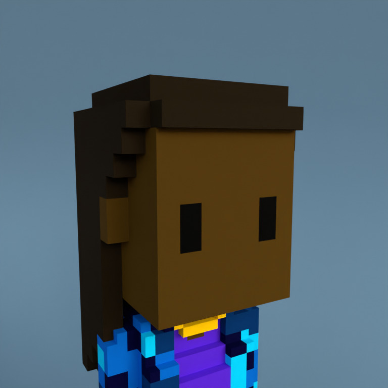 Meebit #4889 — Portrait