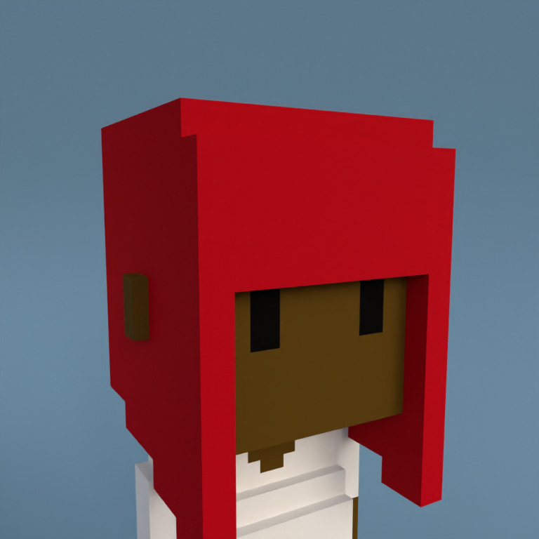Meebit #4890 — Portrait