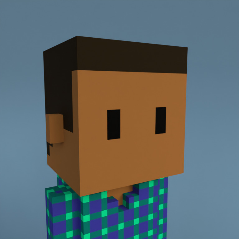 Meebit #4892 — Portrait