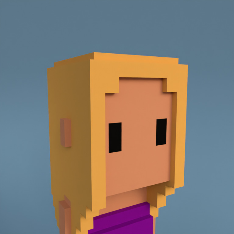Meebit #4893 — Portrait