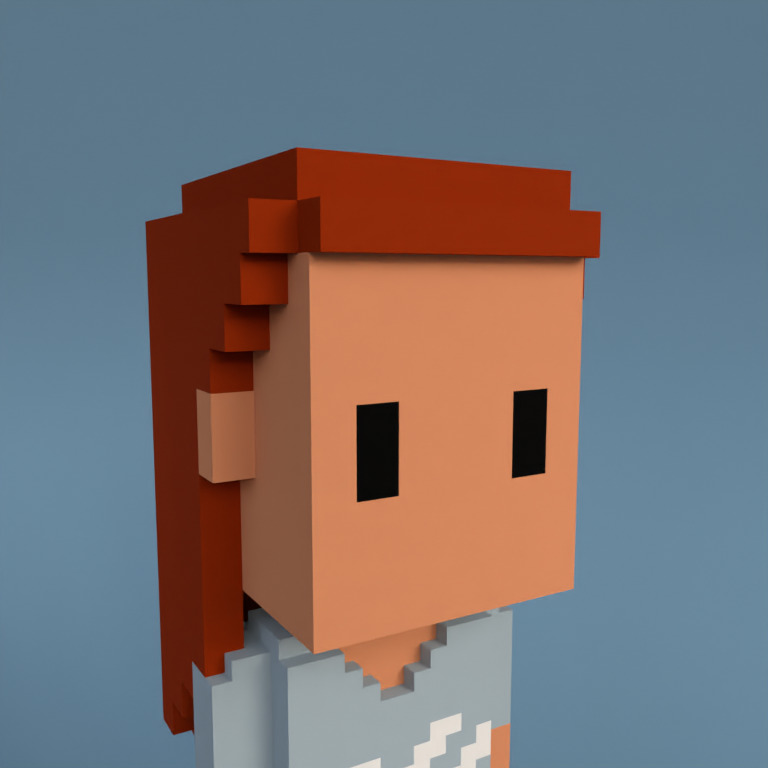 Meebit #4897 — Portrait