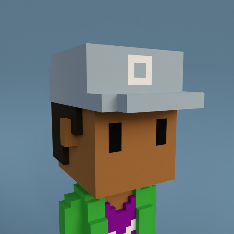 Meebit #4898 — Portrait