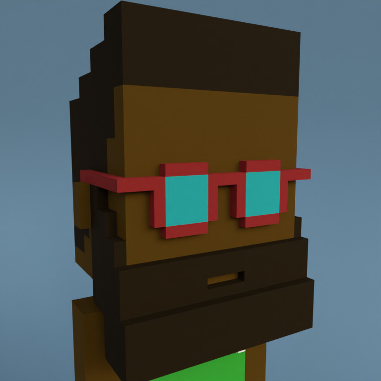 Meebit #4905 — Portrait