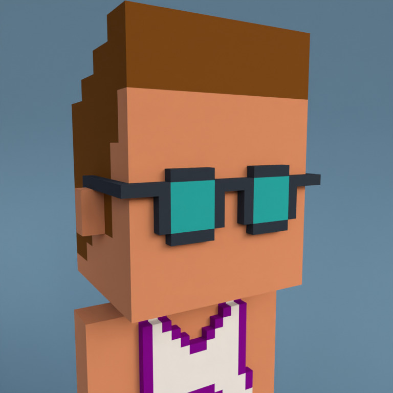 Meebit #4910 — Portrait