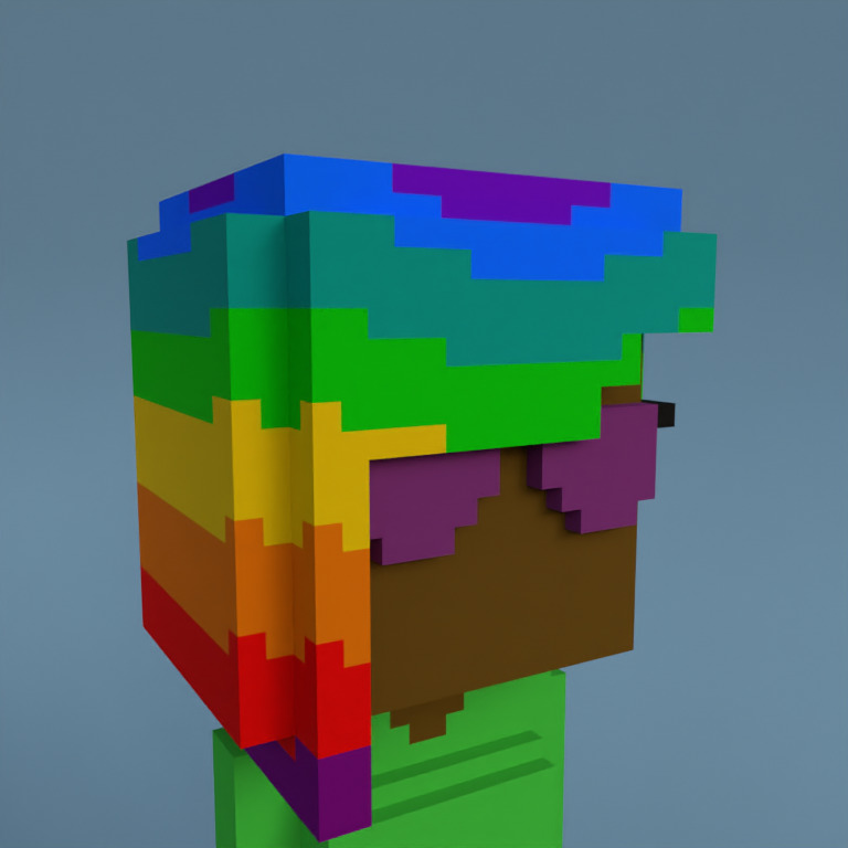 Meebit #4913 — Portrait