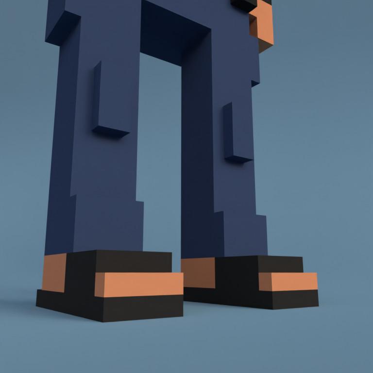 Meebit #4914 — Shoes