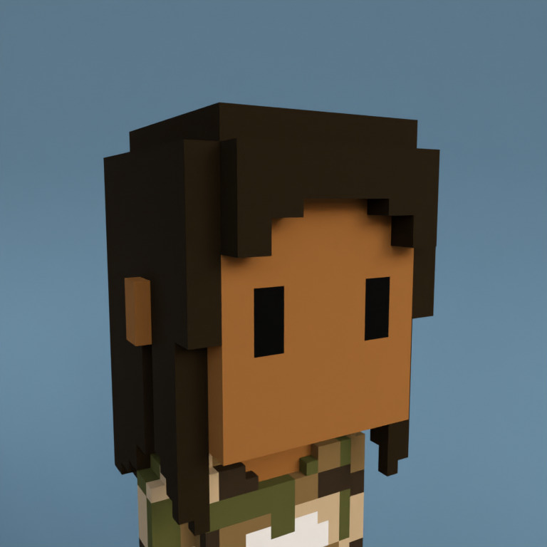 Meebit #4929 — Portrait