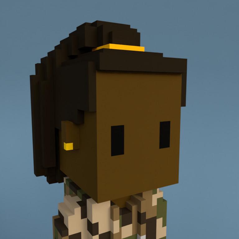 Meebit #4930 — Portrait