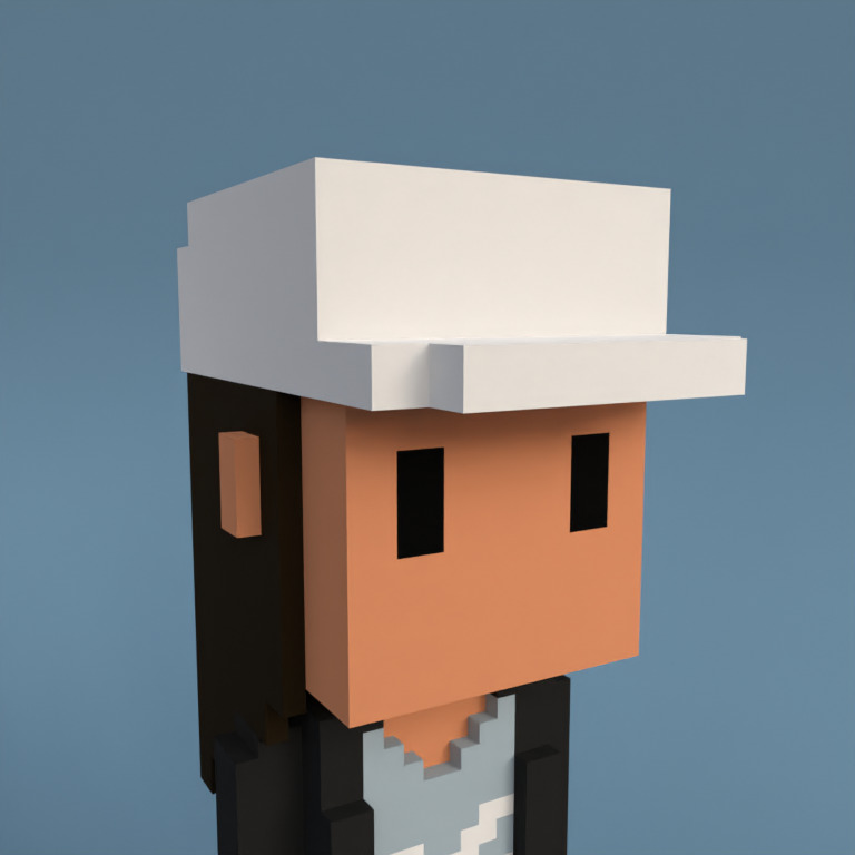 Meebit #4971 — Portrait