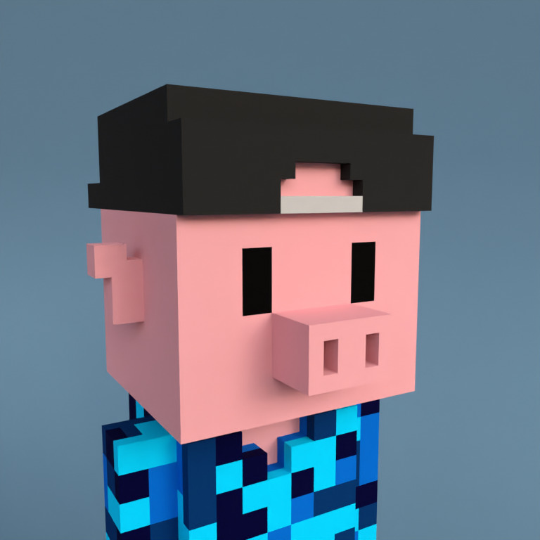 Meebit #4983 — Portrait