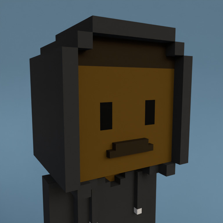 Meebit #4989 — Portrait