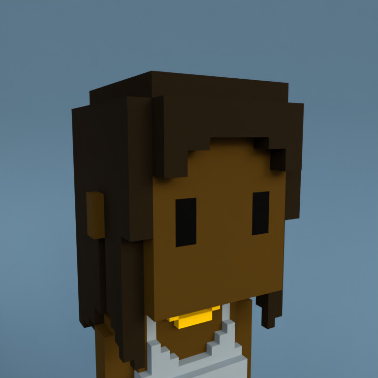 Meebit #4991 — Portrait