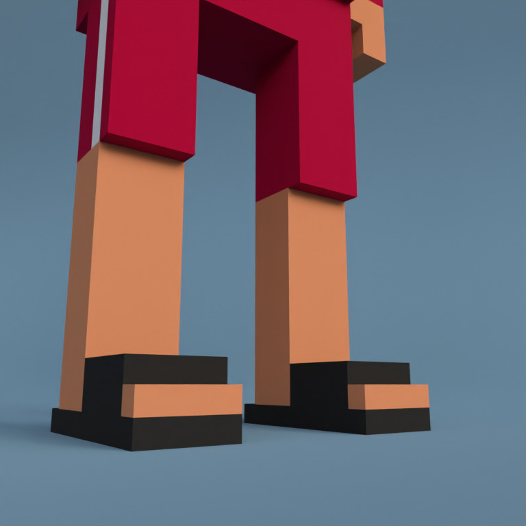 Meebit #4992 — Shoes