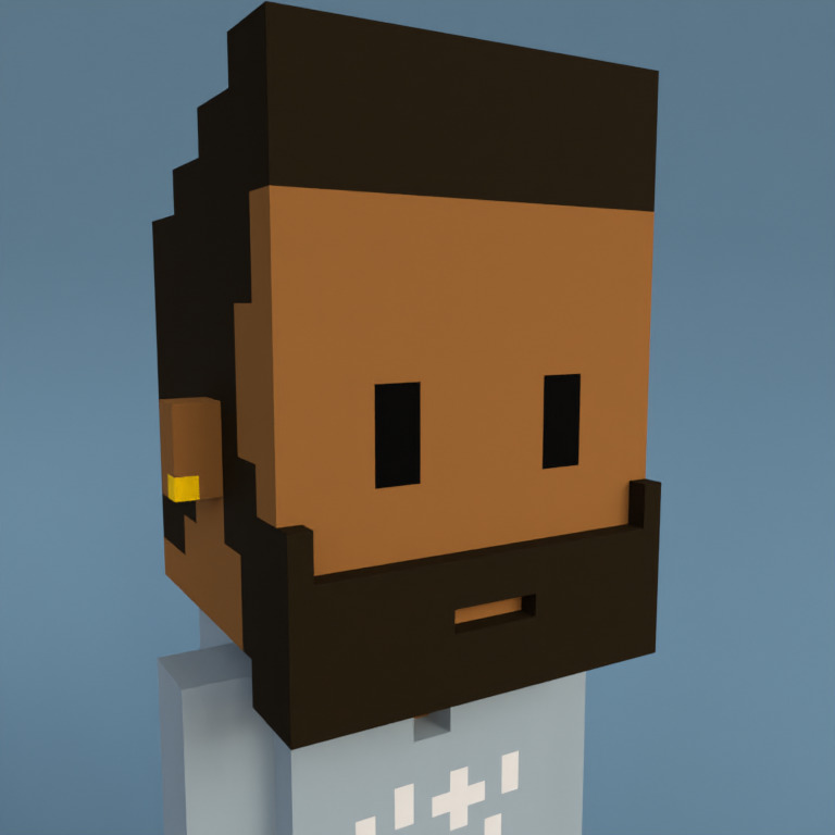 Meebit #4993 — Portrait