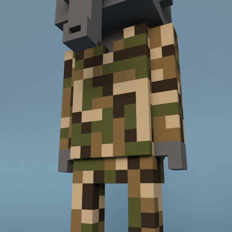 Meebit #5000 — Outfit