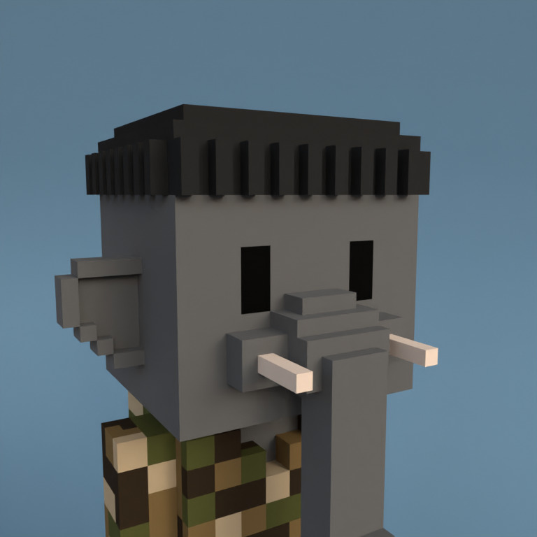 Meebit #5000 — Portrait